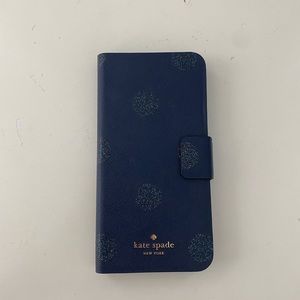 IPhone 7 Pluse Blue Sparkle Case